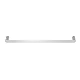 Towel Rail Rack Holder Single 600mm Wall Mounted Stainless Steel Silver - Side View