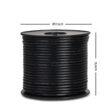 Giantz 15AWG Twin Core Wire Electrical Cable 100M Electric Extension Car 450V 2 Sheath - Front View
