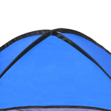 Pop Up Portable Beach Canopy Sun Shade Shelter Blue - Side View