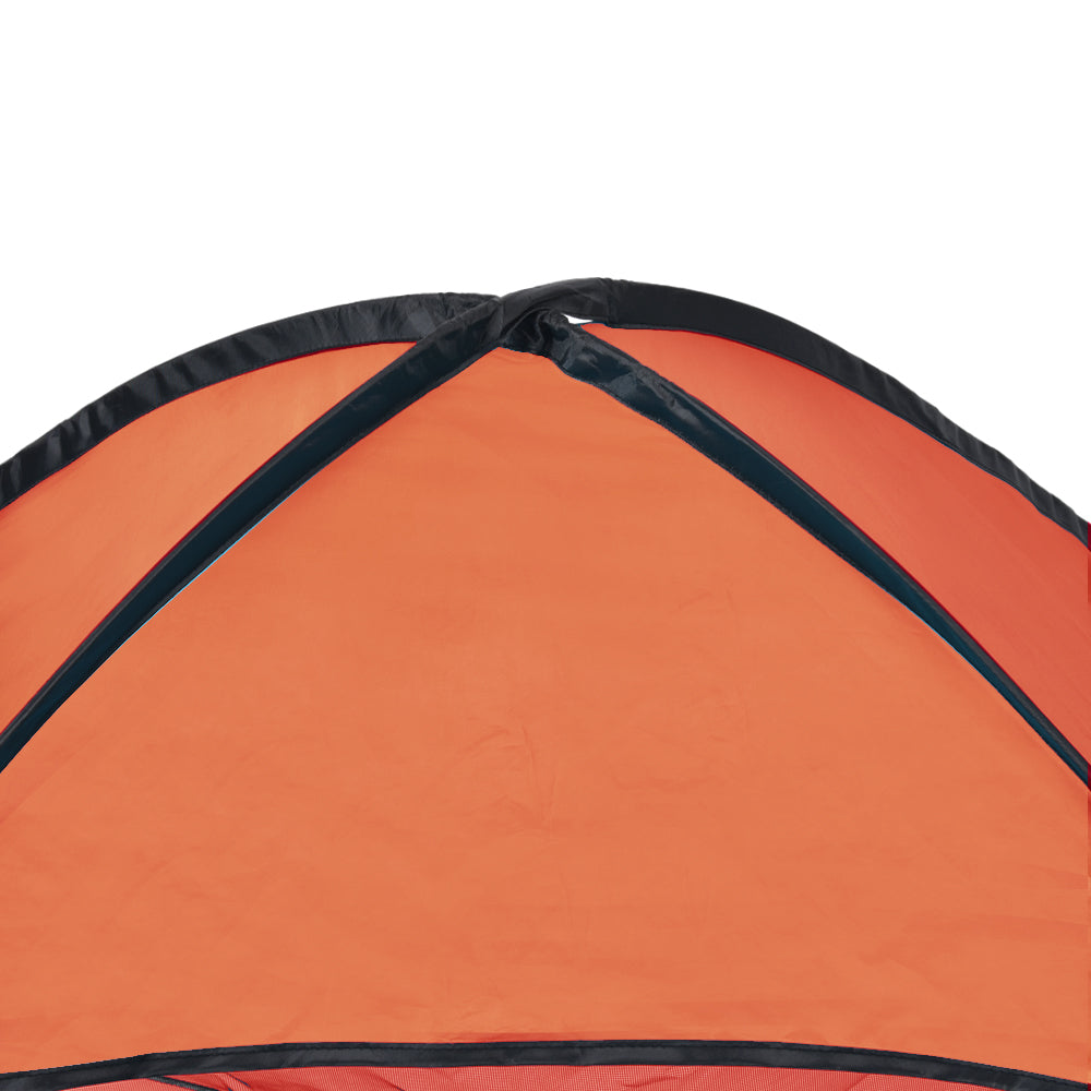 Pop Up Portable Beach Tent Sun Shade Shelter Orange