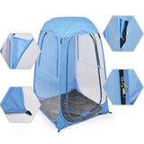 Pop Up Sports Camping Festival Fishing Garden Tent Navy Blue - Side View