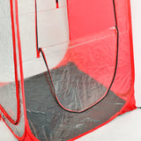 Pop Up Sports Camping Festival Fishing Garden Tent Red - Top-Down View
