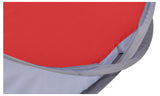 Pop Up Red Camping Tent Beach Portable Hiking Sun Shade Shelter - Top-Down View