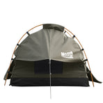 Canvas Dome Swags Free Standing In Grey