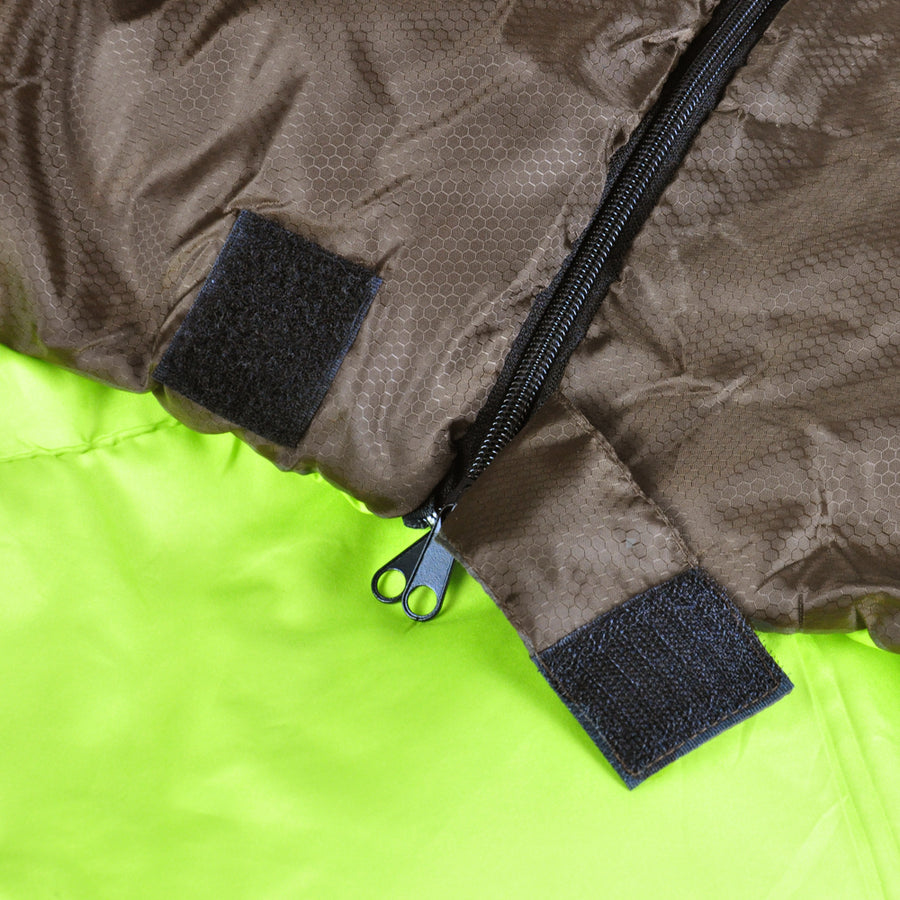 Double Outdoor Camping Sleeping Bag Hiking Thermal Winter 220x145cm
