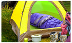 Micro Compact Design Thermal Sleeping Bag Purple