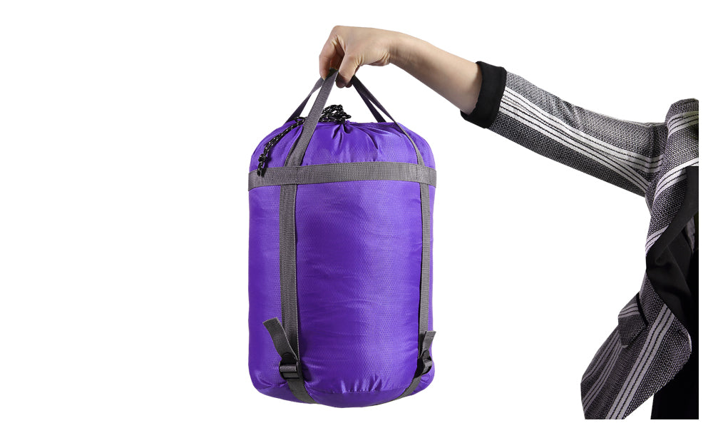 Micro Compact Design Thermal Sleeping Bag Purple