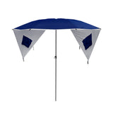 Instahut Beach Umbrella Outdoor Umbrellas Garden Sun Extension Pole Sun Canpoy - Side View