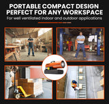 UNIMAC 20KW Portable Industrial Diesel Direct Forced Air Space Heater - Extra Image