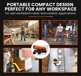 UNIMAC 50KW Portable Industrial Diesel Direct Forced Air Space Heater - Extra Image