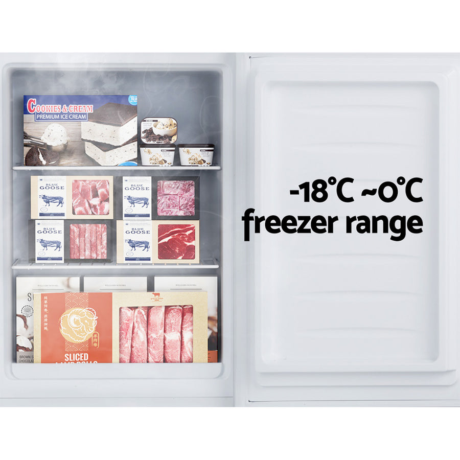 Devanti 42L Upright Freezer Fridge White