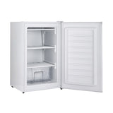 Devanti 81L Upright Freezer Fridge White - Side View