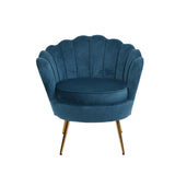 Artiss Armchair Velvet Blue Callista