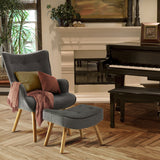 Artiss LANSAR Lounge Accent Chair - Close-Up Angle