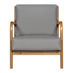 Artiss Armchair Fabric Light Grey