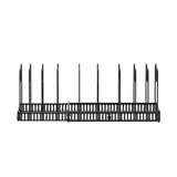 Artiss Expandable Pots and Pans Organizer Rack Cookware Holder Kitchen Cabinet Rack - Side View