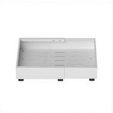Artiss 2 Pack Pull Out Drawers for Cabinets Expandable Cabinet Organizer White - Side View