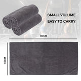 Gymeek Microfiber Gym Towel Set of 3 - Side View