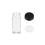 Hivvago 24-Pack 120ml Glass Spice Jars ??Airtight Storage with Lids & Labels