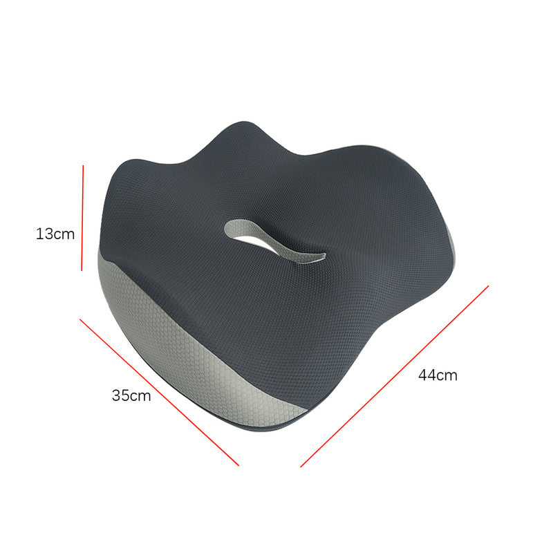 Hivvago Memory Foam Seat Cushion ??Ergonomic Support for Office, Car & Home, Grey