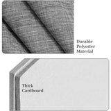 Hivvago Underbed Storage Container – Foldable Box with Lids & Label Pocket - Top-Down View