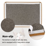 PupLily Natural Sisal Cat Scratch Mat, 40 X 60 CM - 45-Degree Angle