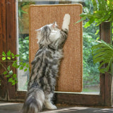 PupLily Natural Sisal Cat Scratch Mat, 40 X 60 CM - Close-Up Angle