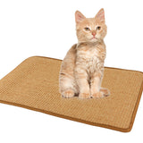 PupLily Natural Sisal Cat Scratch Mat, 40 X 60 CM - Extra Image
