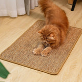 PupLily Natural Sisal Cat Scratch Mat, 40 X 60 CM - Extra Image