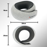 Vagooz Memory Foam Travel Neck Pillow Set