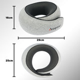 Vagooz Memory Foam Travel Neck Pillow Set - Side View