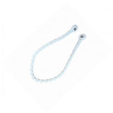 Magnetic weaved rope tieback White