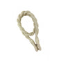 Magnetic weaved rope tieback Linen