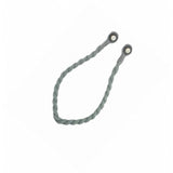 Magnetic weaved rope tieback Grey - Front View