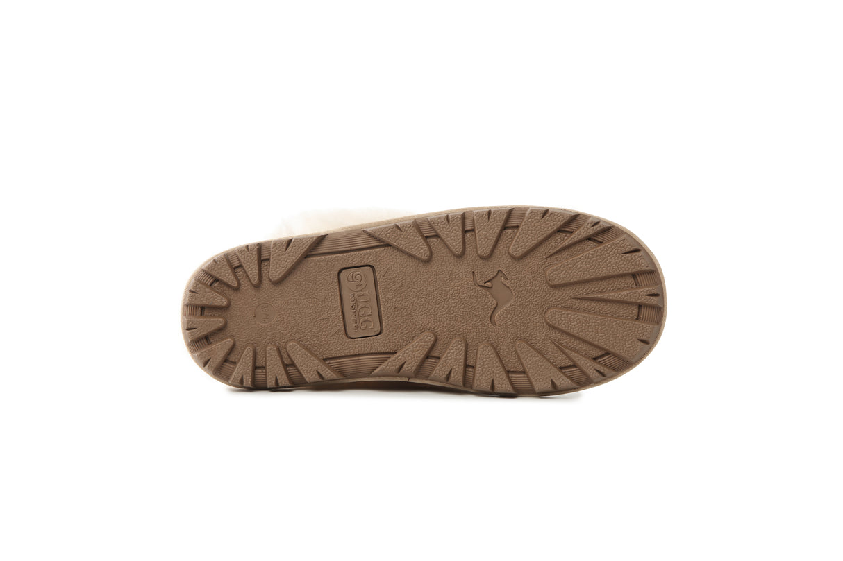 DKUGG ANSLEY SLIPPER - Size XL 41/42 - Chestnut