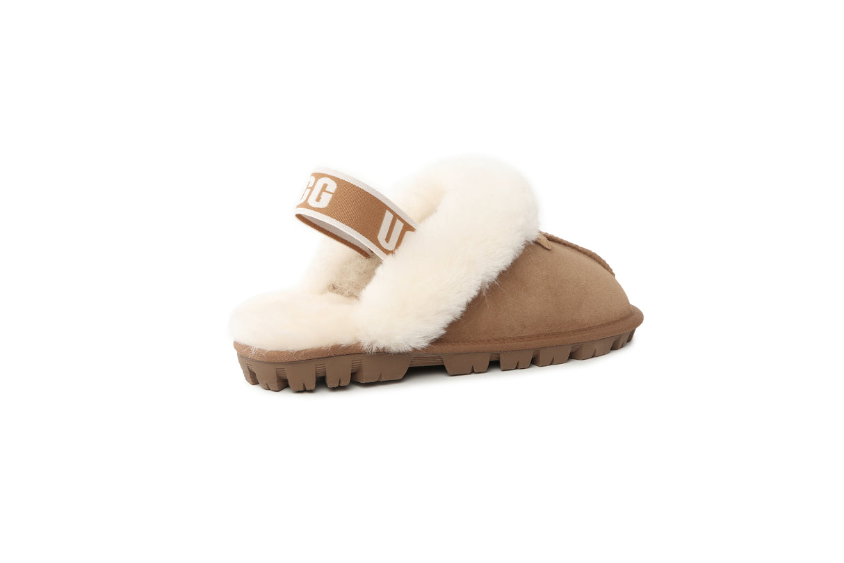 DKUGG ANSLEY SLIPPER - Size XL 41/42 - Chestnut