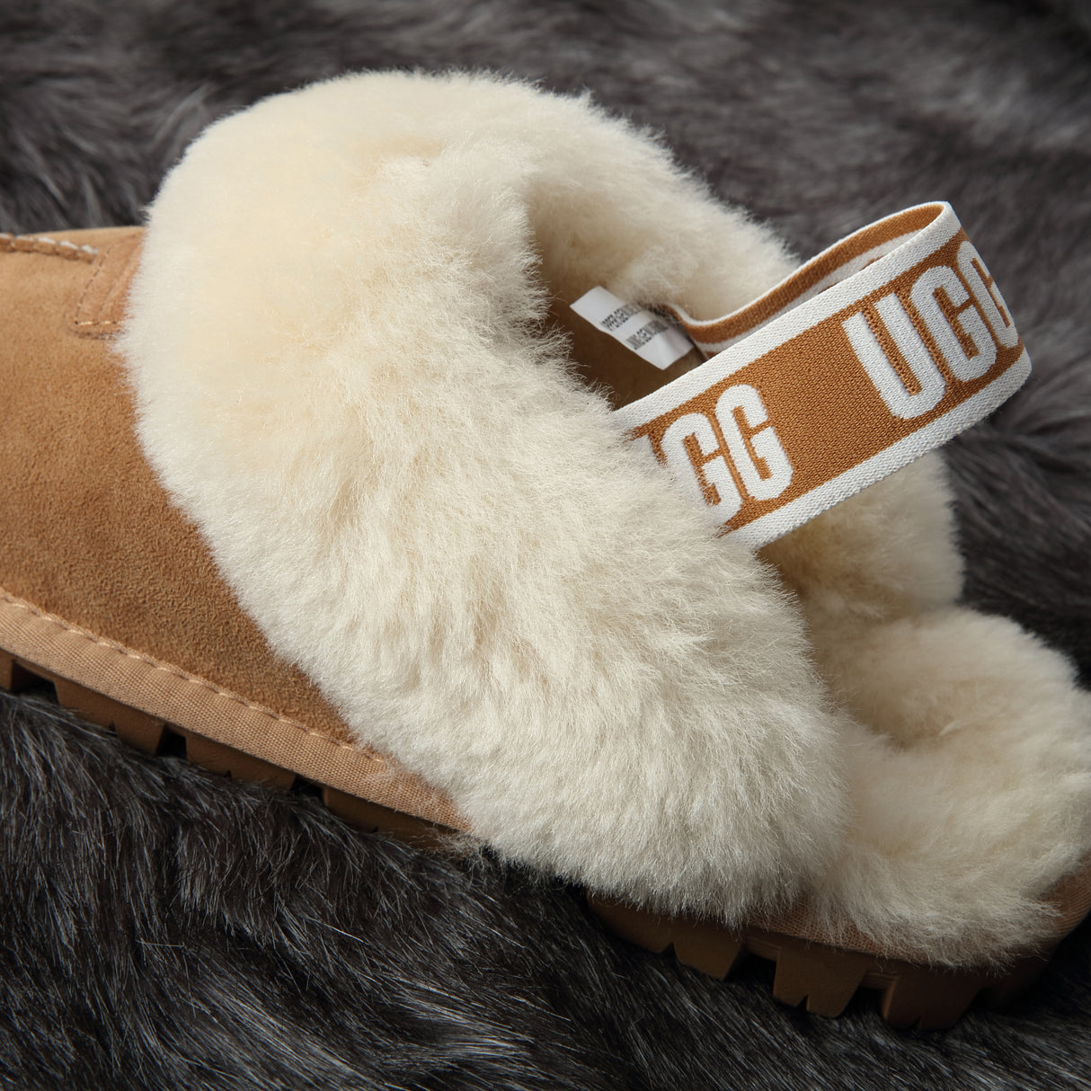 DKUGG ANSLEY SLIPPER - Size XL 41/42 - Chestnut