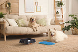 4-in-1 Slow Feeder Dog Bowl - Dark Grey Bowl with Blue Lickmat - Extra Image