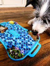 Marley Slowappy Reversible Lick Mat - Teal - Rear View