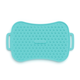 Marley Slowappy Reversible Lick Mat - Teal - Close-Up Angle