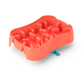 Marley Slowappy Slow Feeder  Bowl - Warm Ocean Red - Front View