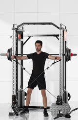 SmartFit M1 Max 140kg Pin Loaded Multi Functional Training Smith Machine Home Gym Power Rack Machine - Extra Image