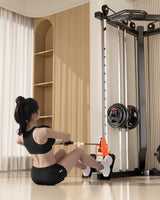 SmartFit C3 Max multi functional trainer smith machine with 130kgs pin loaded weights Machine with attachment - Extra Image