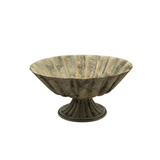 Roman Bowl ??Zinc Finish | Metal Decorative & Serving Bowl