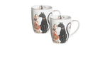 Cat Couple Mug – 400ml Fine Bone China, Gift-Boxed