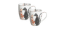 Cat Couple Mug – 400ml Fine Bone China, Gift-Boxed