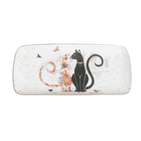 Cat Couple Embossed Entertaining Set