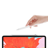 Laser Active Stylus for iPad White - Close-Up Angle