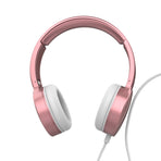 Laser Wired Headphones with 40mm Drivers Rose Gold