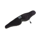 Laser Sleep Mask Bluetooth Headphones Black - Rear View